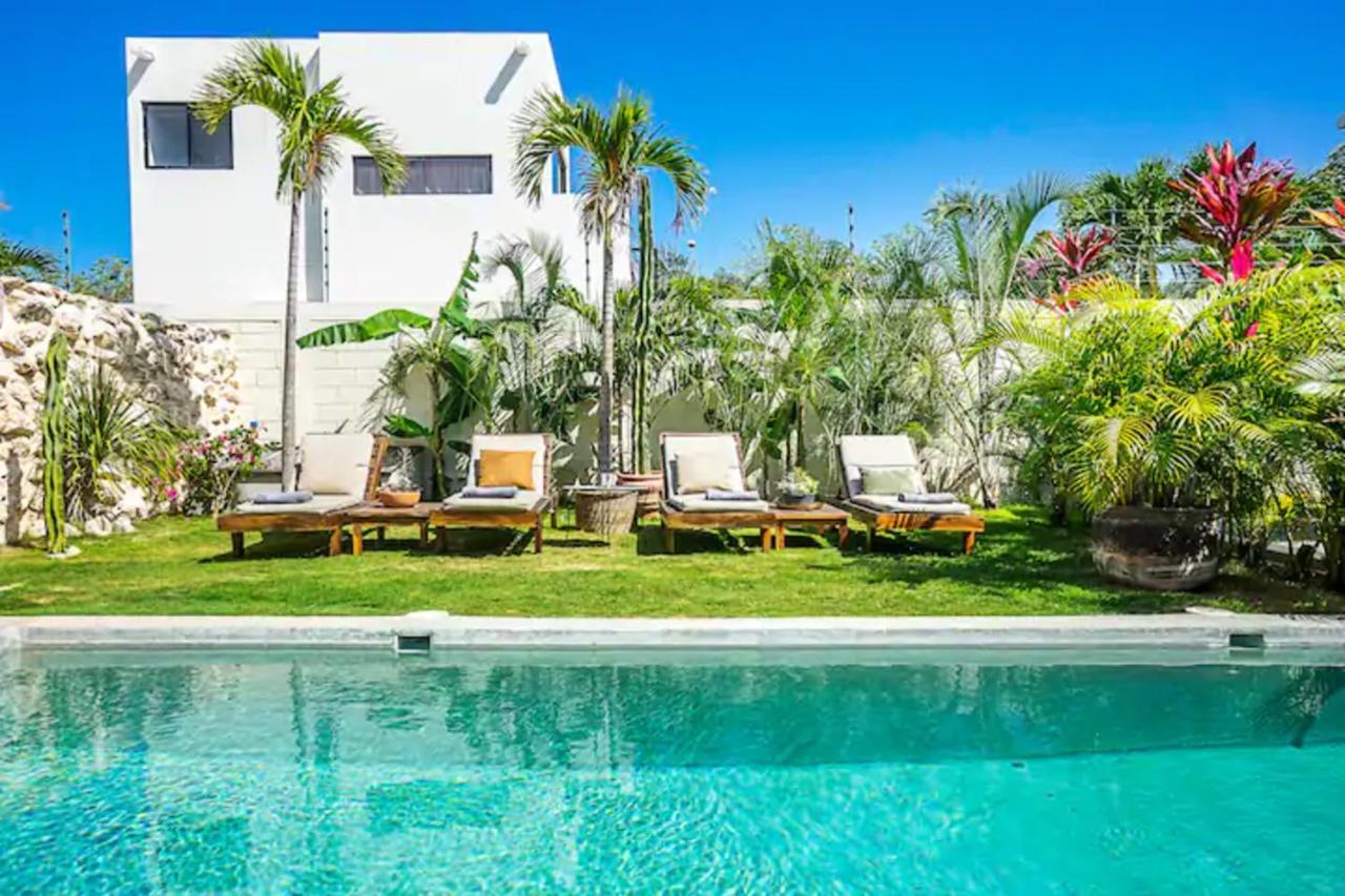 Villa Casa Lou, Large House And Pool, Beach Club Access Tulum Exterior foto